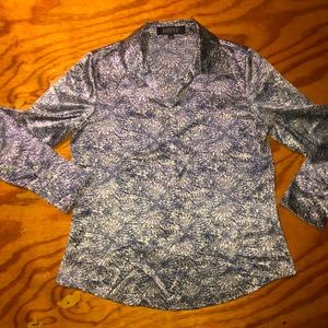 4/$20 Satin Kasper Blouse